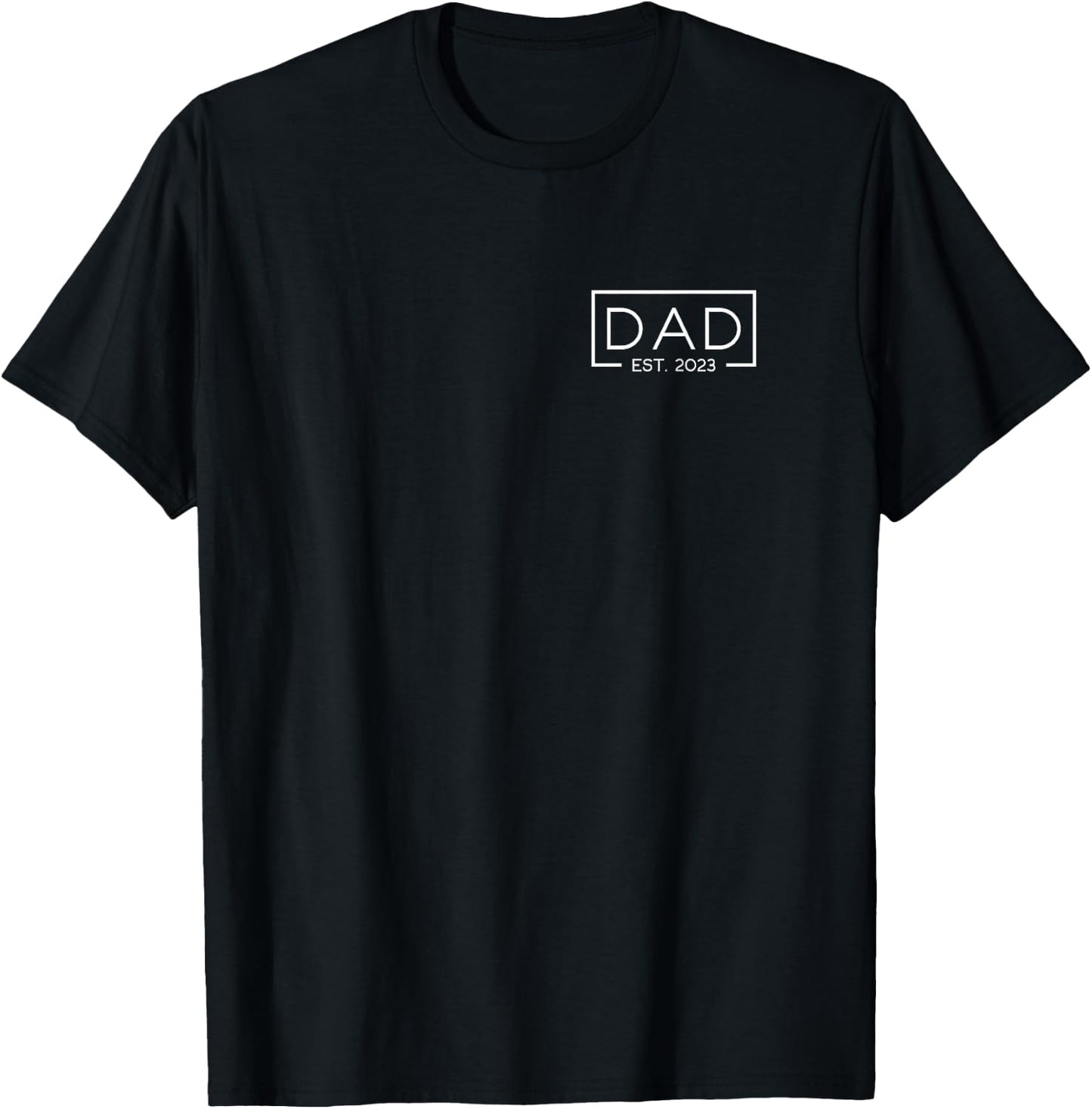 2023 Parents Since 2023 Dad Father Est T-Shirt - T-Shirt | Black