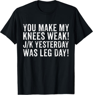 Funny Gym Workout Clothes Humour Sarcastic T-Shirt - T-Shirt | Black
