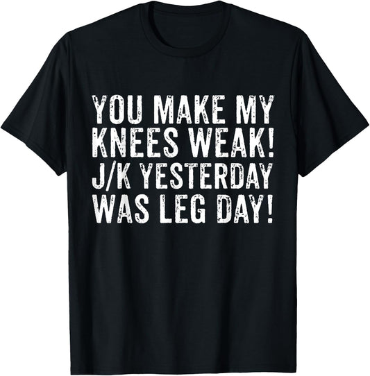 Funny Gym Workout Clothes Humour Sarcastic T-Shirt - T-Shirt | Black