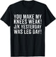 Funny Gym Workout Clothes Humour Sarcastic T-Shirt - T-Shirt | Black