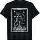 Tarot Card The Vet Tech Veterinarian Vet Nurse Stethoscope T-Shirt - T-Shirt | Black