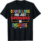 School Counselor Superheroes In Disguise School Counseling T-Shirt - T-Shirt | Black