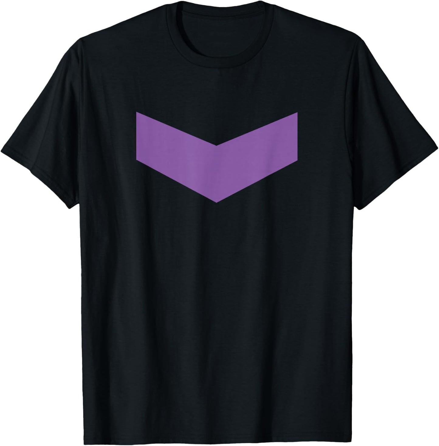 Marvel Hawkeye Kate Bishop Purple Arrow T-Shirt - T-Shirt | Black