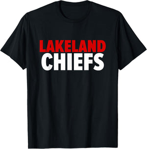 Lakeland Chiefs Bold T-Shirt - T-Shirt | Black
