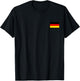 Germany Flag Cool German Flags Deutschland Flagge Men Women T-Shirt - T-Shirt | Black
