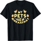 My Pets Make Me Breakfast Funny Egg Producer Chickens Farmer T-Shirt - T-Shirt | Black