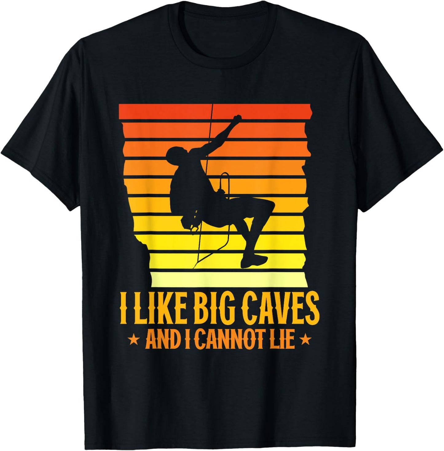 Caving T-Shirt - T-Shirt | Black