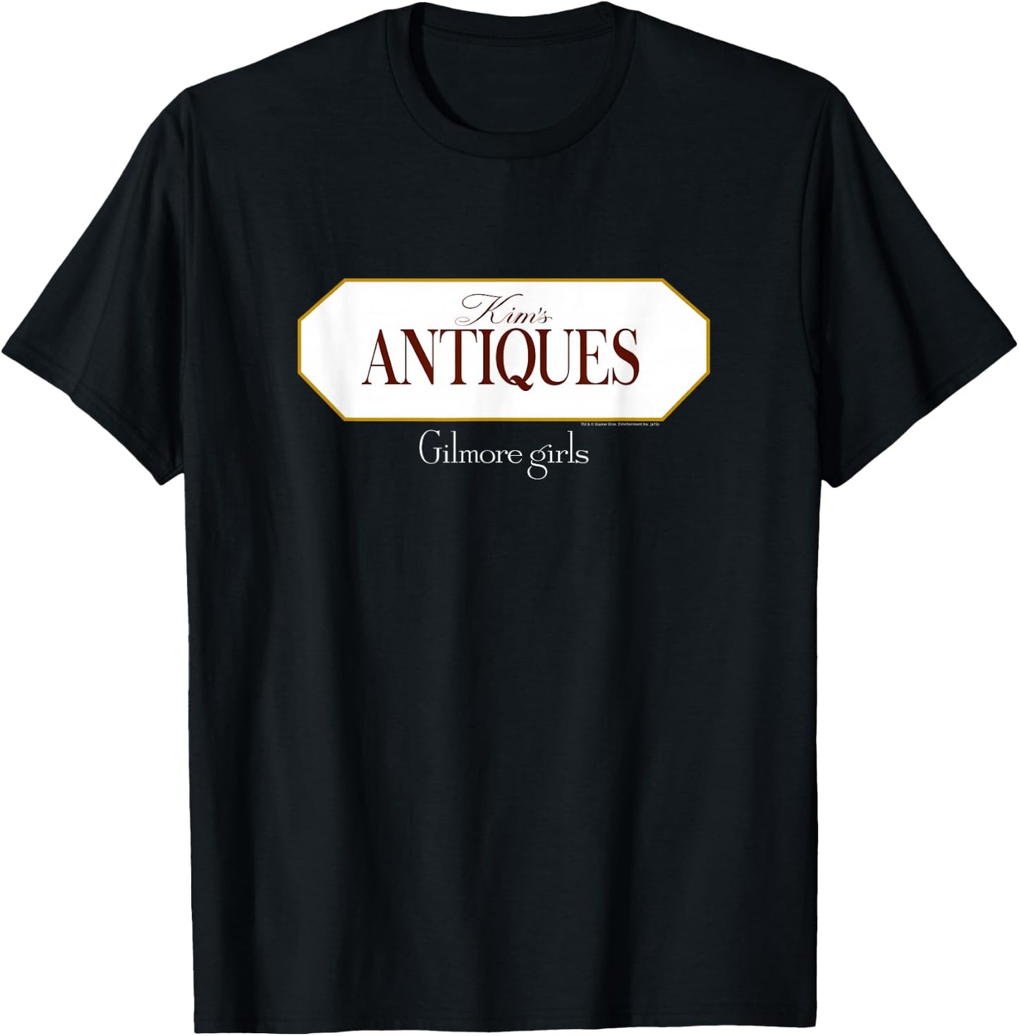 Gilmore Girls Kim's Antiques Logo T-Shirt - T-Shirt | Black