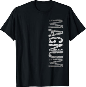 Magnum Model Motorcycle T-Shirt - T-Shirt | Black