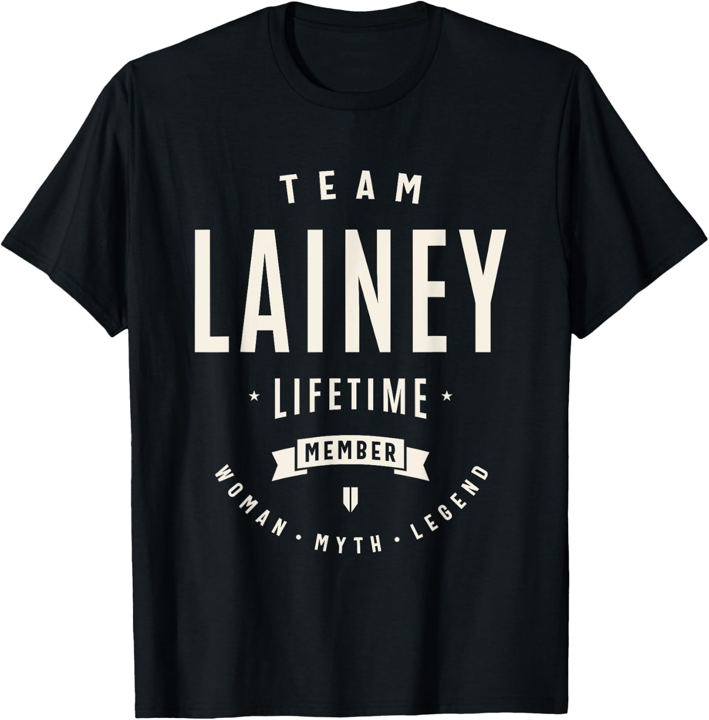Team Lainey Lifetime Member Funny Name Lainey T-Shirt - T-Shirt | Black