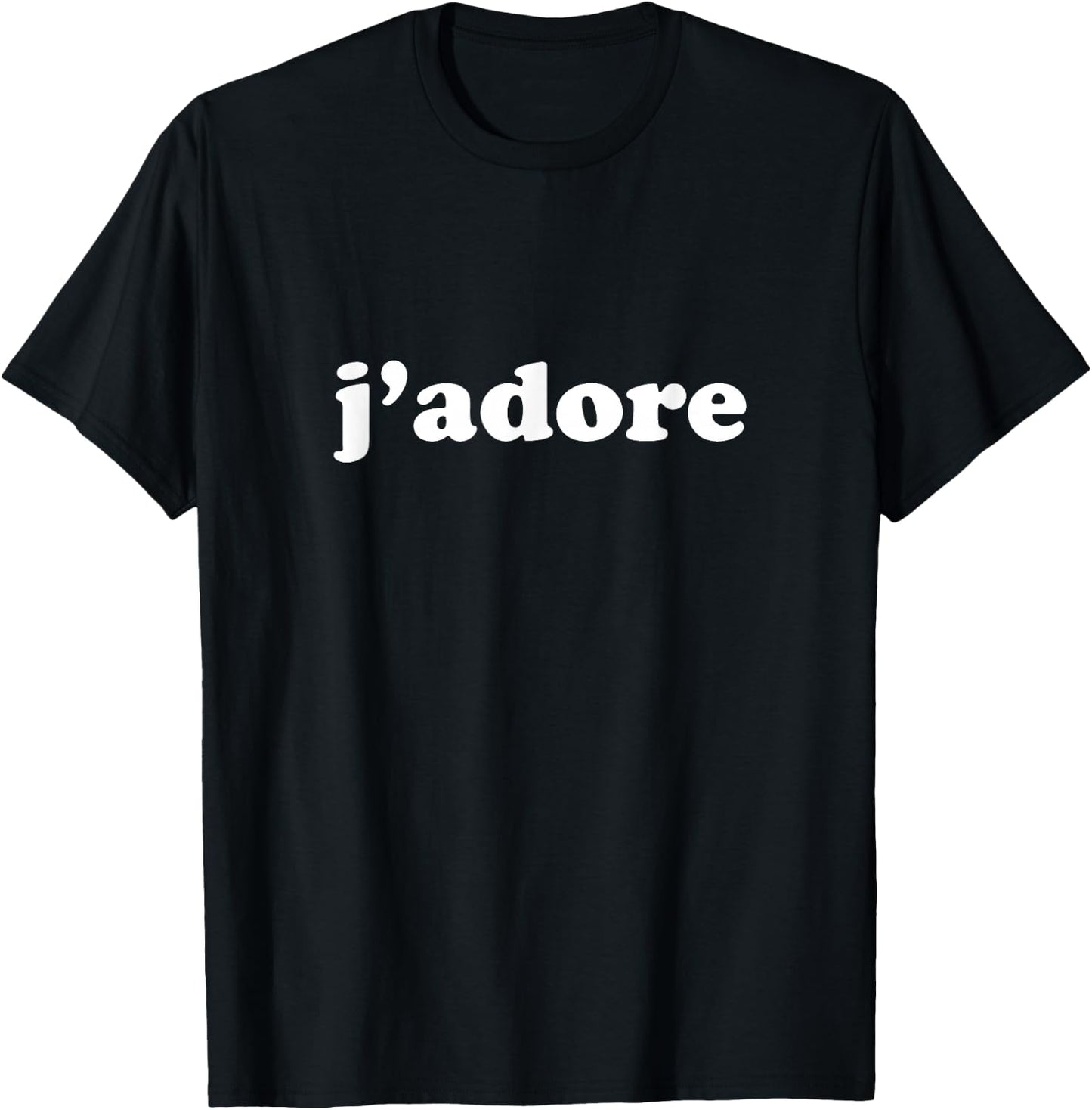 J'Adore T-Shirt - T-Shirt | Black