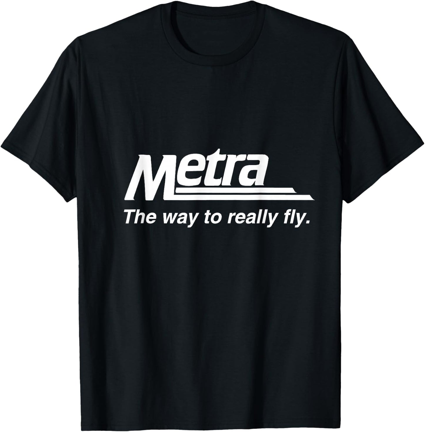 Metra - The way to really fly. T-Shirt - T-Shirt | Black