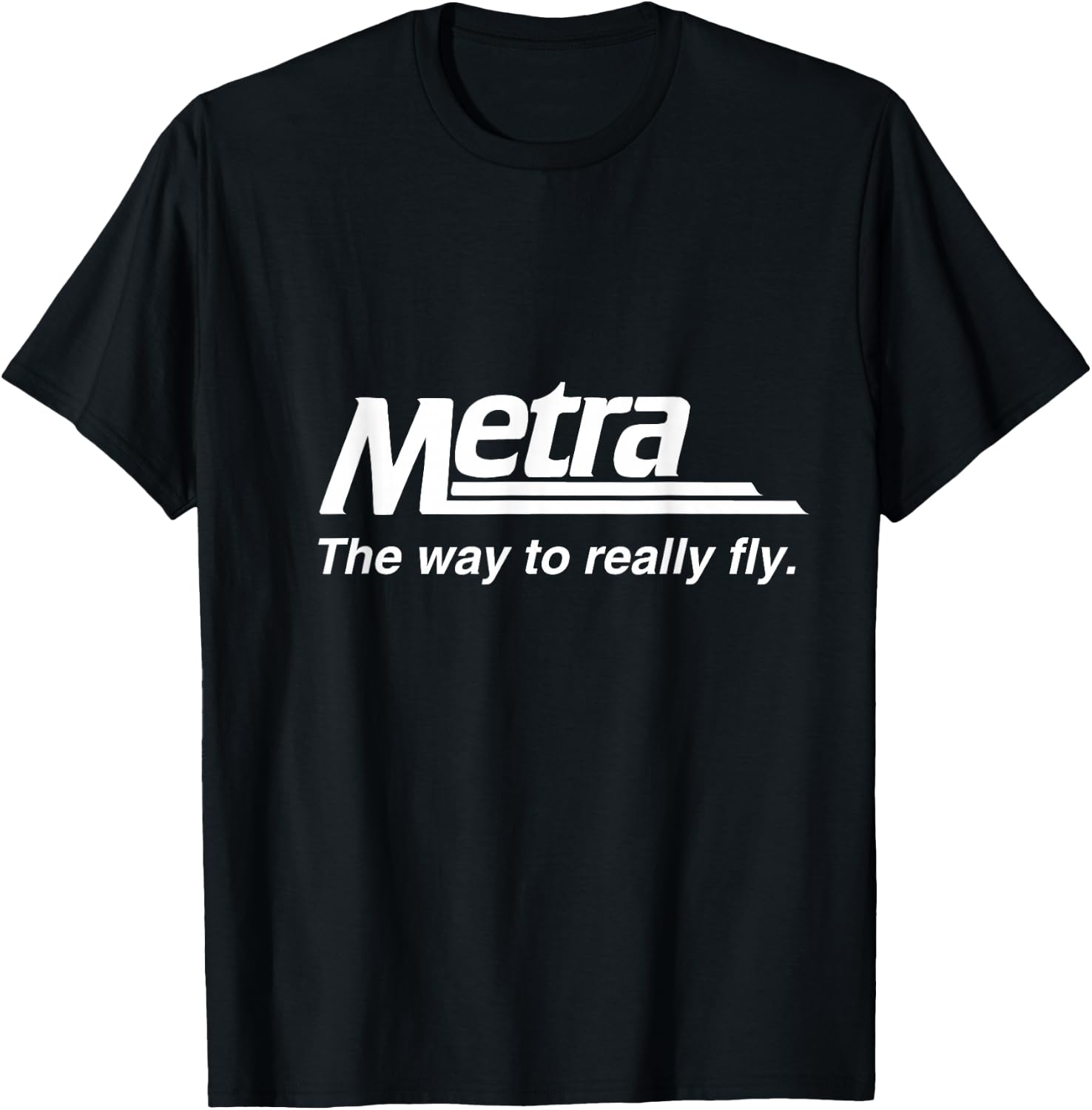 Metra - The way to really fly. T-Shirt - T-Shirt | Black