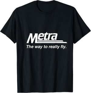 Metra - The way to really fly. T-Shirt - T-Shirt | Black