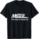 Metra - The way to really fly. T-Shirt - T-Shirt | Black