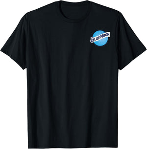 Blue Moon Round Logo T-Shirt - T-Shirt | Black