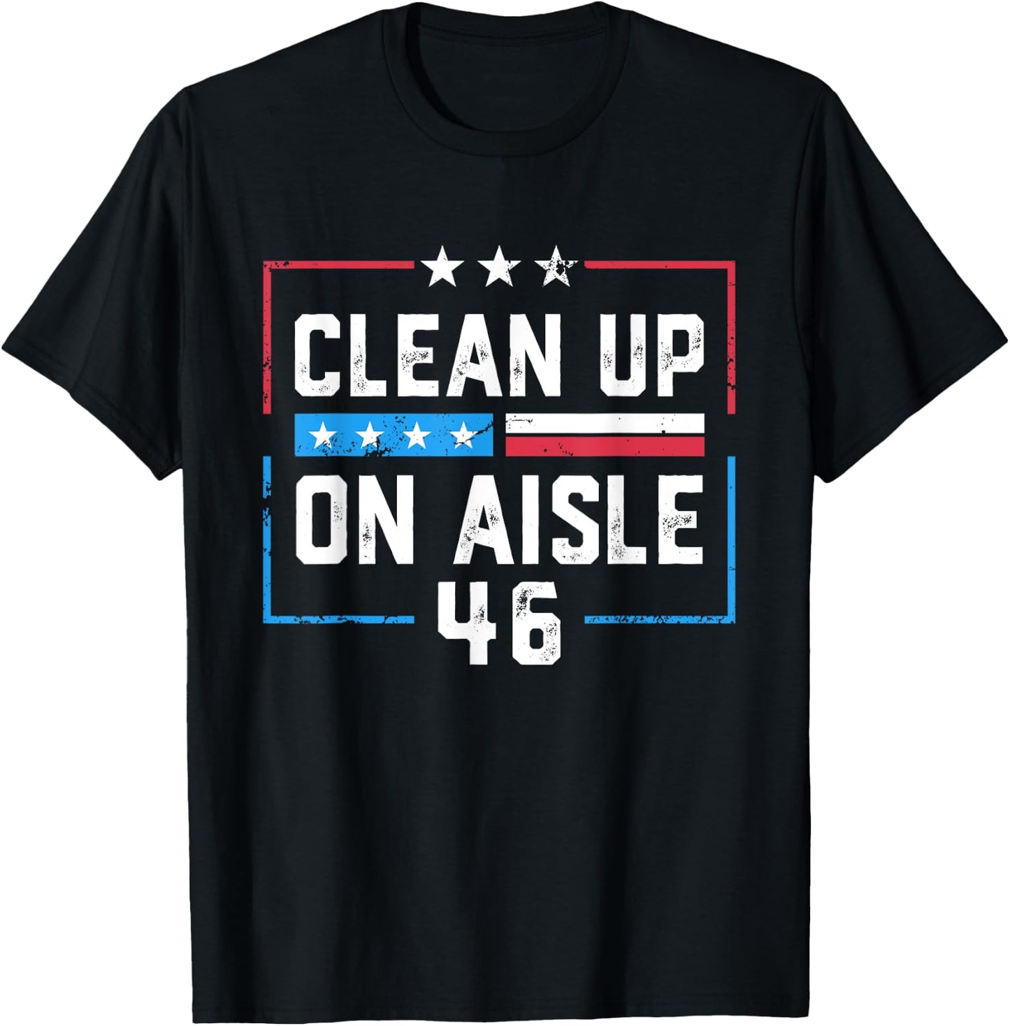 Clean Up In Aisle 46 American Vintage T-Shirt - T-Shirt | Black