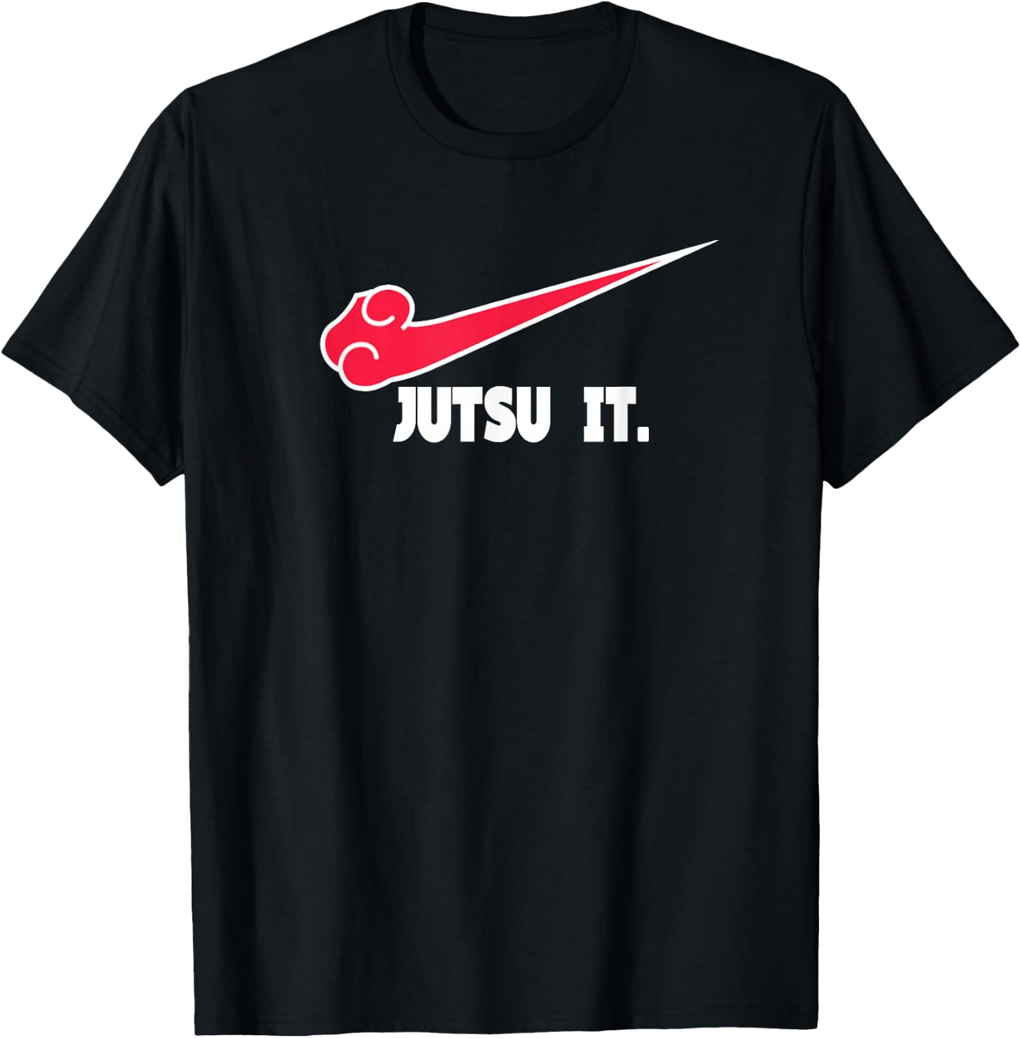 Jutsu It Shirt. Jiu Jitsu | Cute I Love Ju-jutsu T-Shirt - T-Shirt | Black