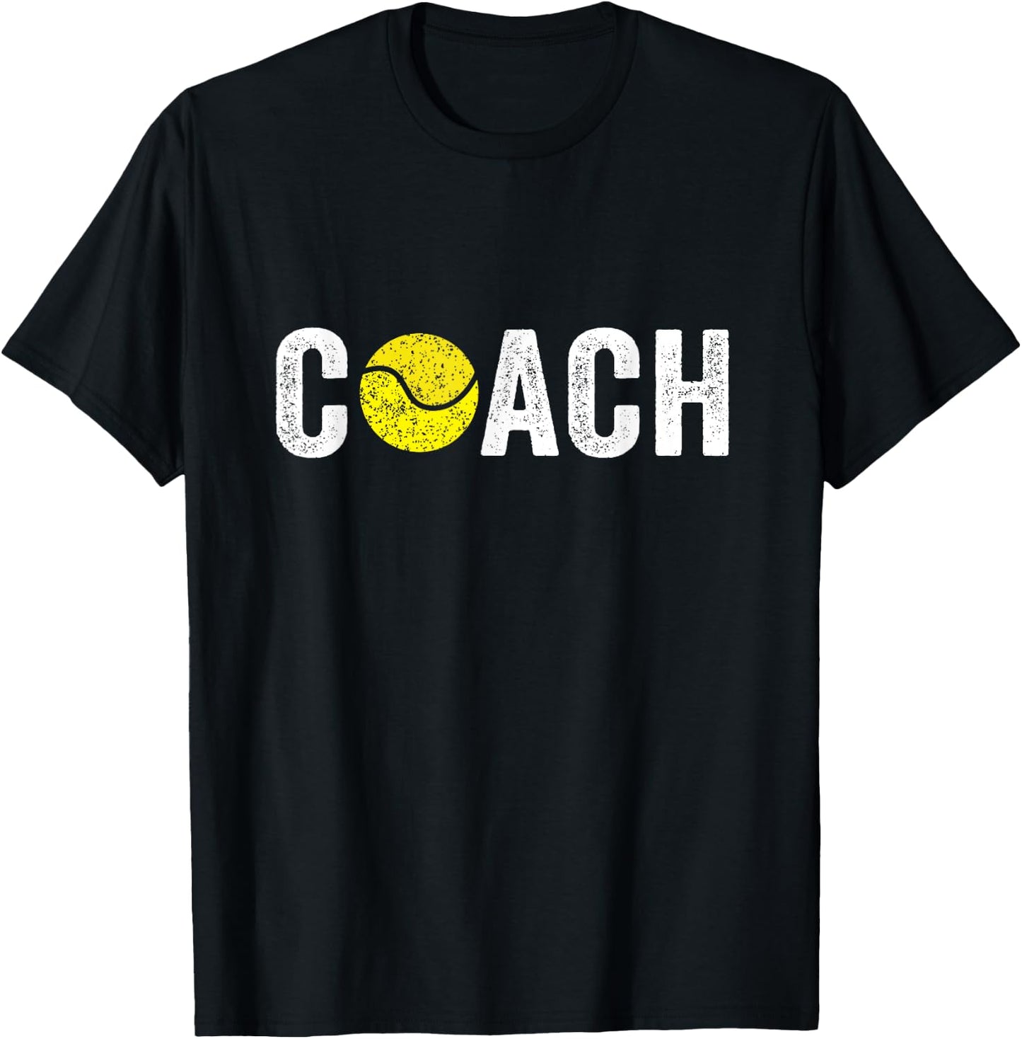 Gifts Tennis Coaches Appreciation Clothing - Tennis Coach T-Shirt - T-Shirt | Black