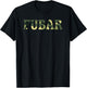 Camo FUBAR Men Women Veteran Slang Combat Saying T-Shirt - T-Shirt | Black