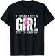 Jumping Rope I Jump Like A Girl Funny Women Rope Jump T-Shirt - T-Shirt | Black