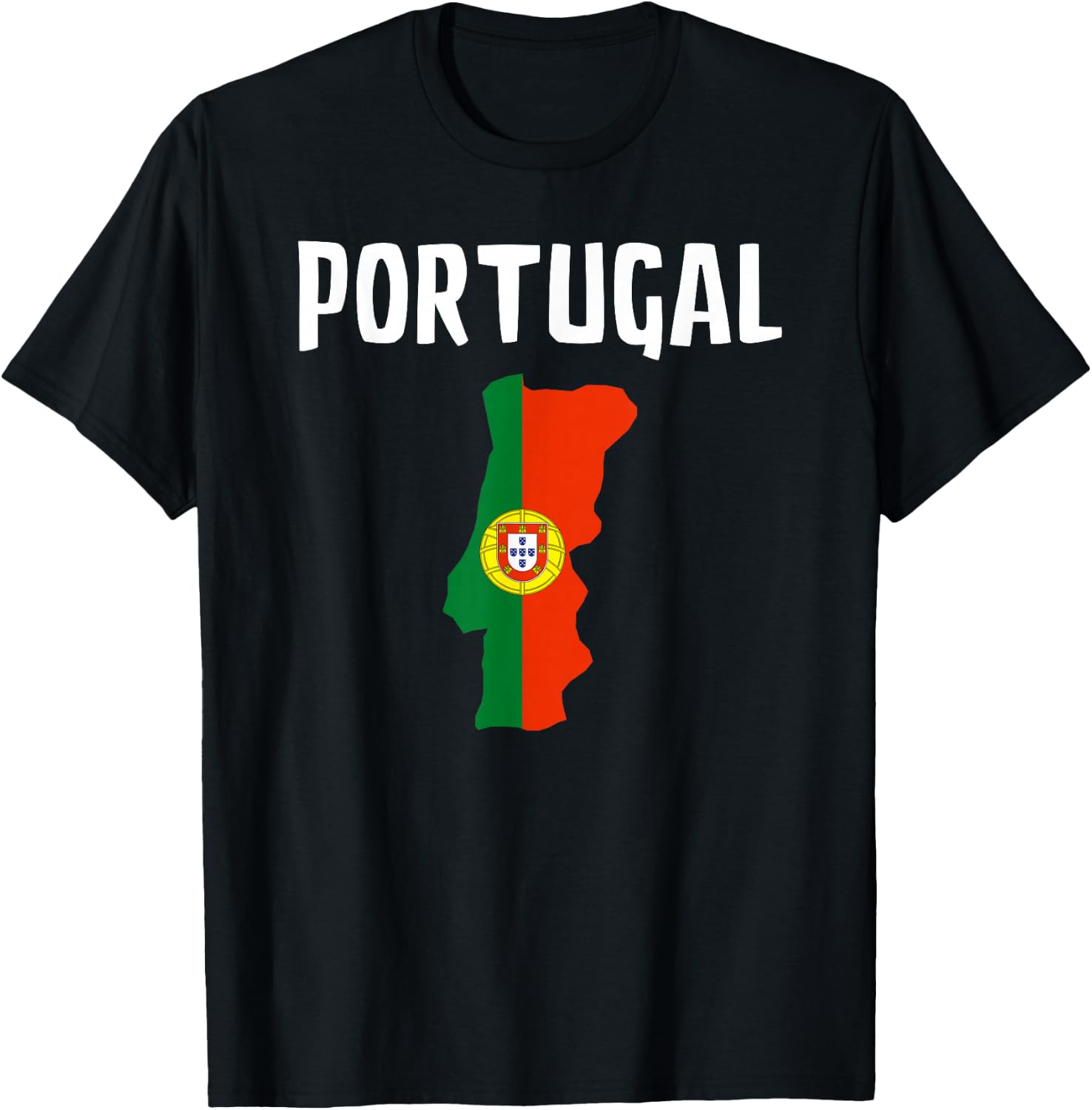 Portugal Portuguese T-Shirt - T-Shirt | Black