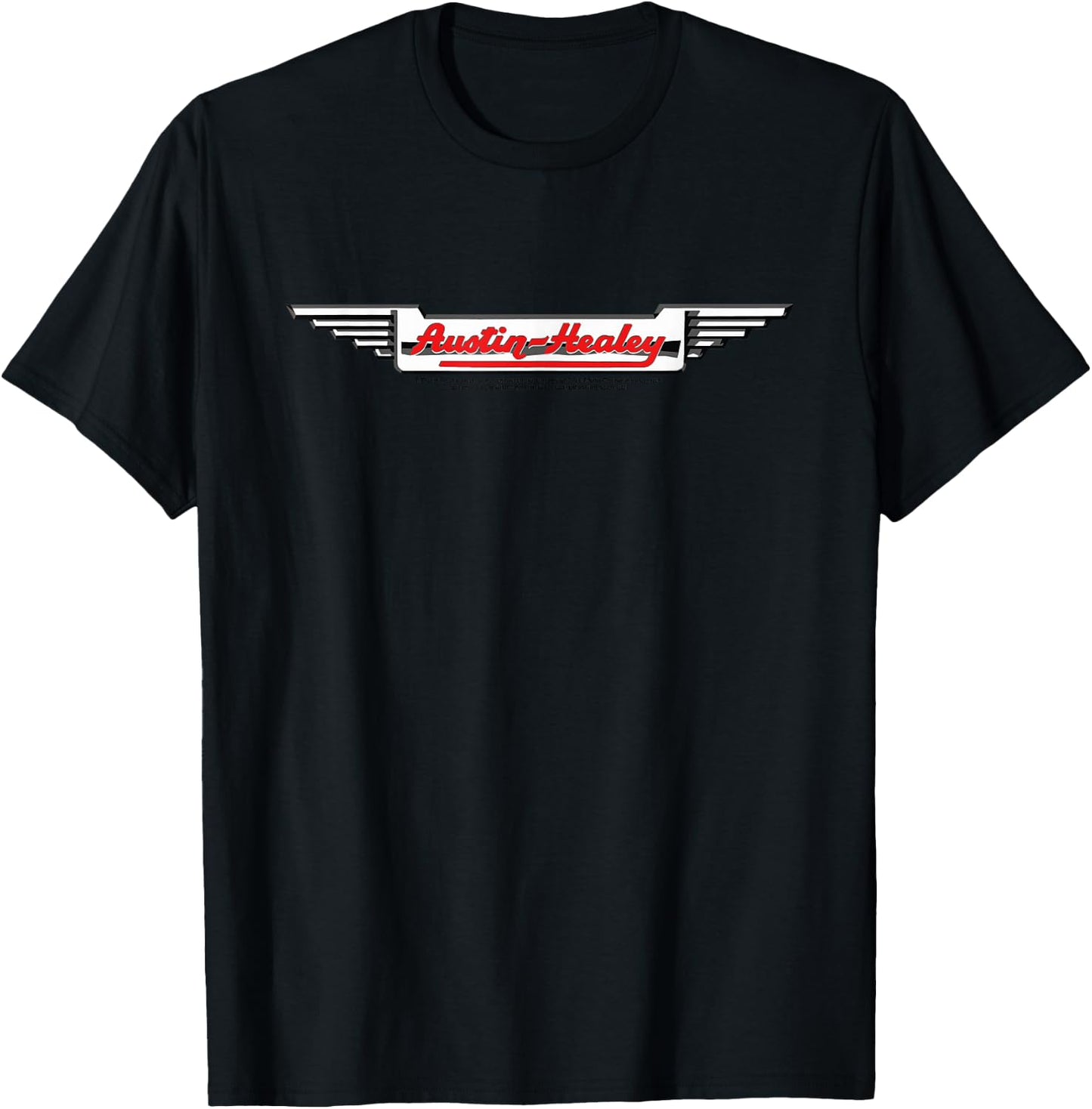 British Motor Heritage Austin Healey Wings Logo T-Shirt - T-Shirt | Black
