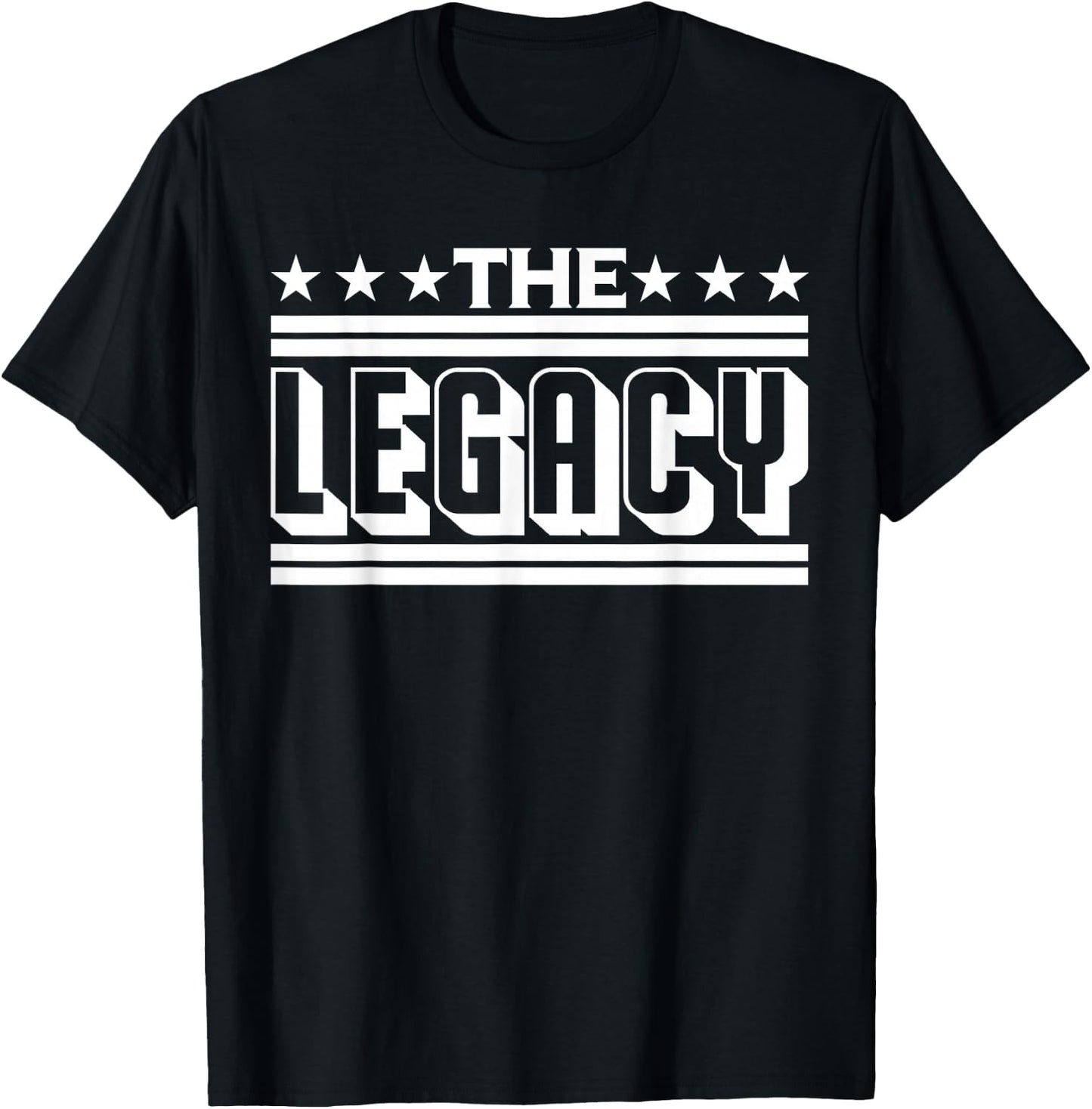 The Legend The Legacy Matching Father son Father’s day T-Shirt - T-Shirt | Black