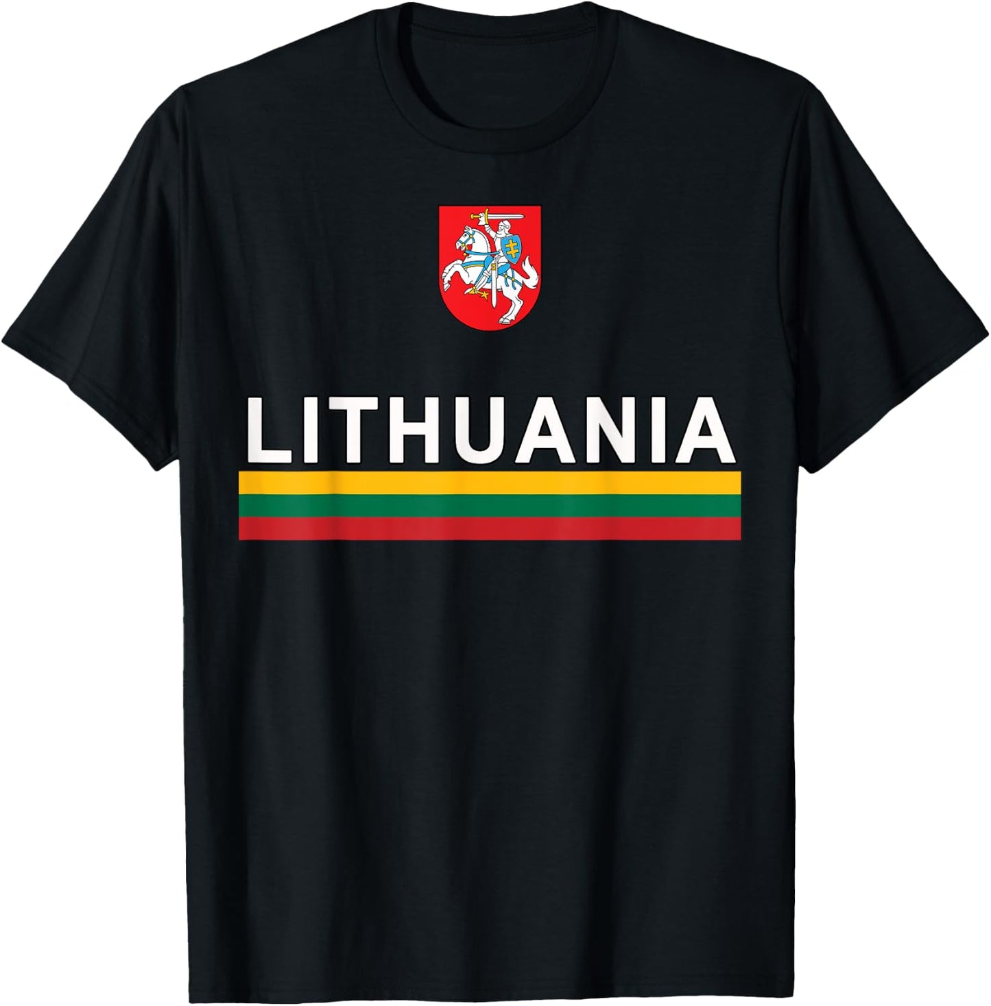Lithuania - National Cultural T-Shirt - T-Shirt | Black