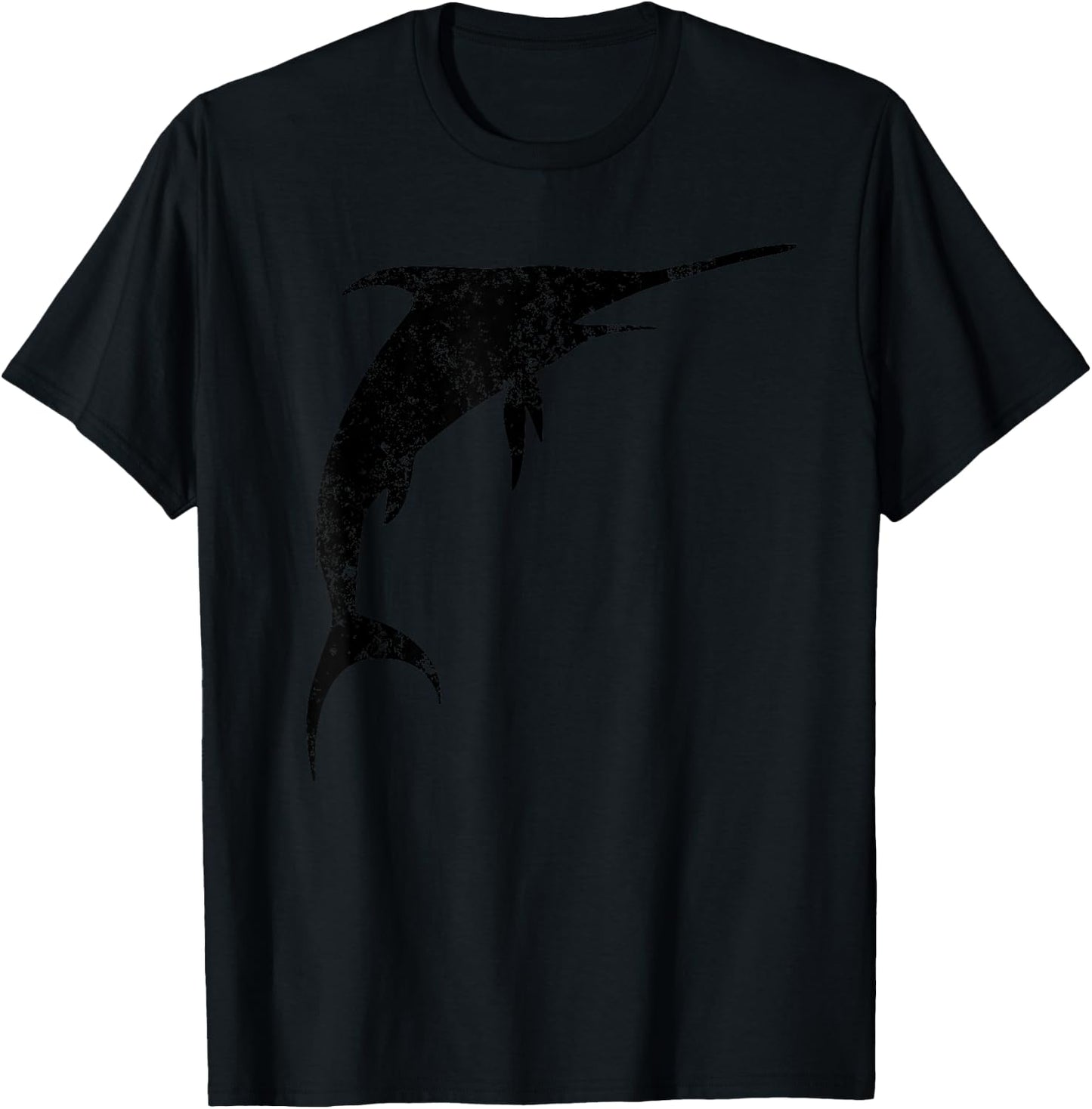 Swordfish Shirt - Vintage Swordfish T-Shirt - T-Shirt | Black