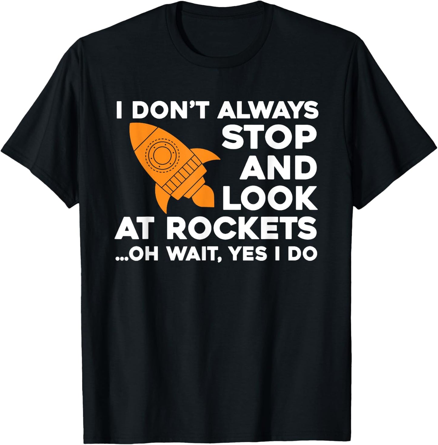 Funny Aerospace Engineer Wear Rocket Spaceship Lover T-Shirt - T-Shirt | Black