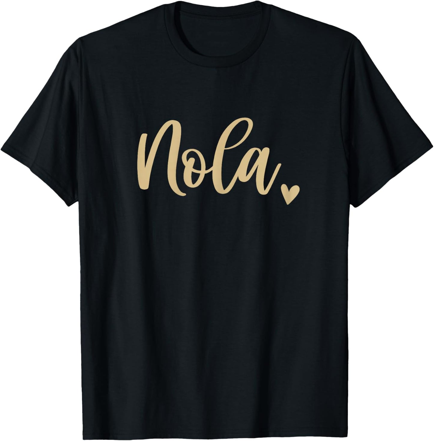Nola New Orleans Cute T-Shirt - T-Shirt | Black