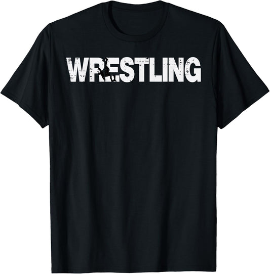 Wrestling Wrestler Sports Martial Arts Coach Men Women Kids T-Shirt - T-Shirt | Black