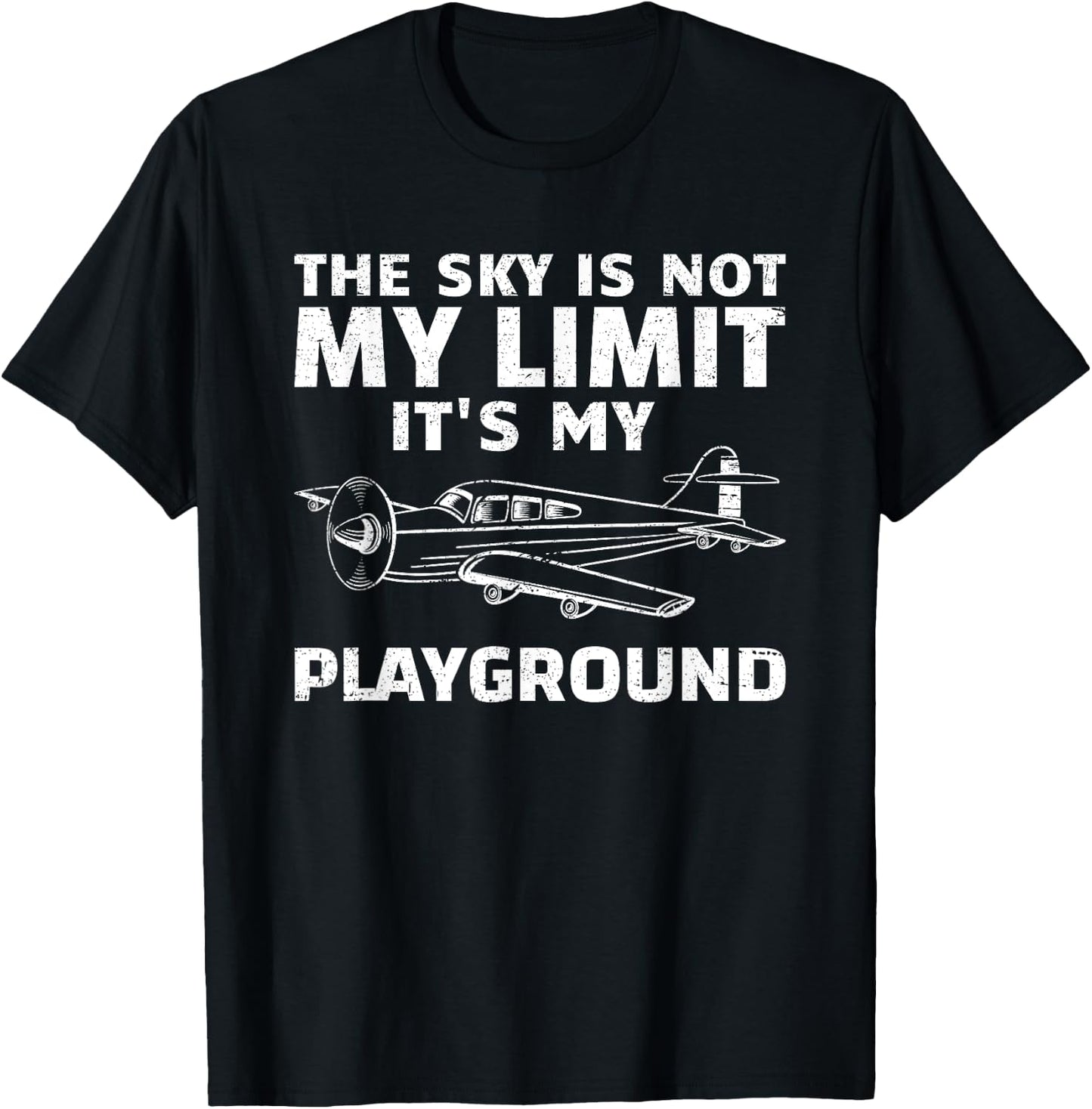 Funny Airplane Women Aviation Pilot Airplane Lovers T-Shirt - T-Shirt | Black