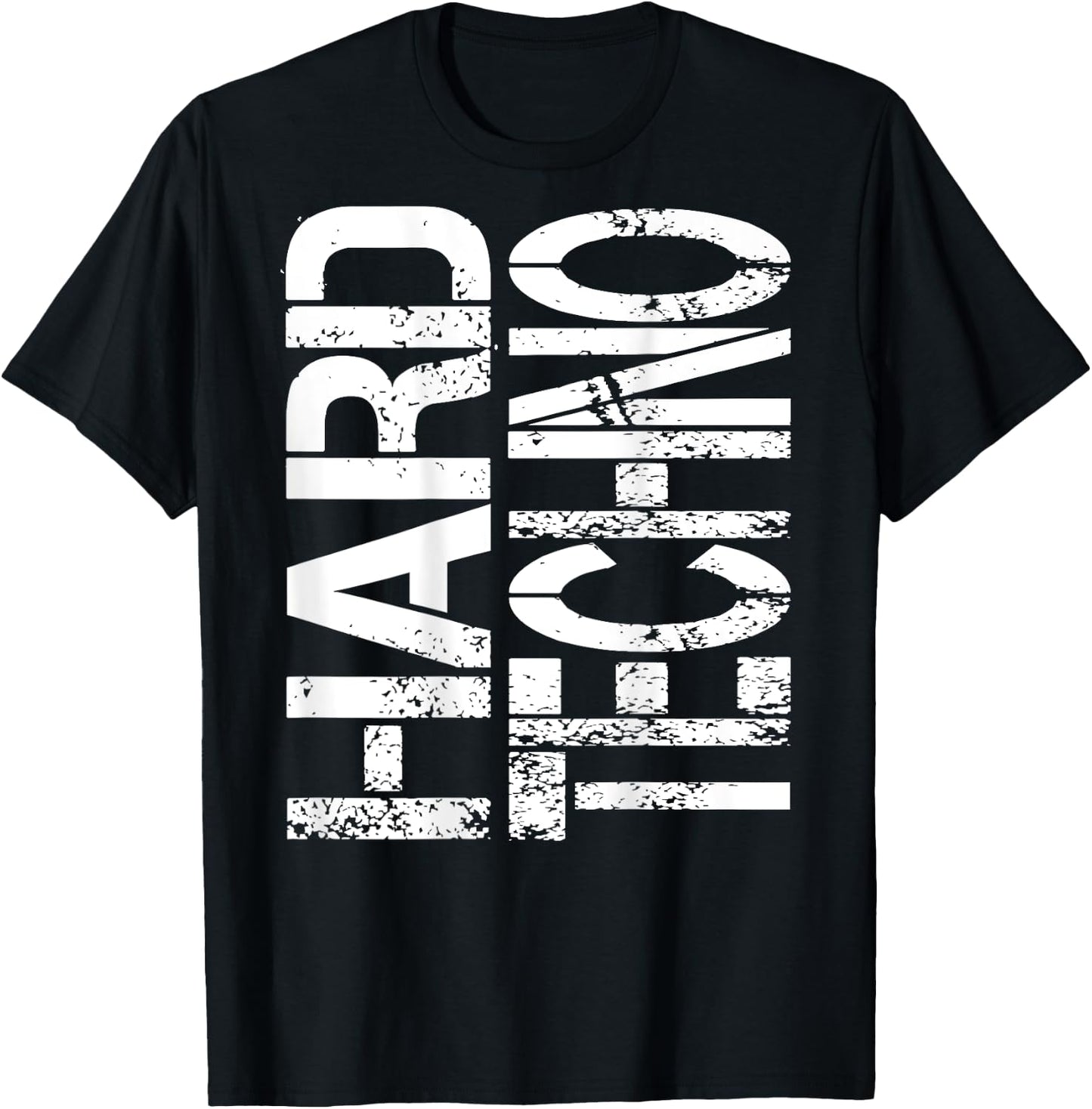 HARD TECHNO. I love Techno music. Techno raver and T-Shirt - T-Shirt | Black