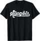 Stugots Funny Italian Saying Italy Flag White Vintage Script T-Shirt - T-Shirt | Black