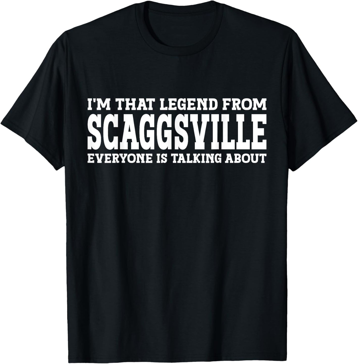 Scaggsville Hometown MD Maryland Home Roots City Scaggsville T-Shirt - T-Shirt | Black