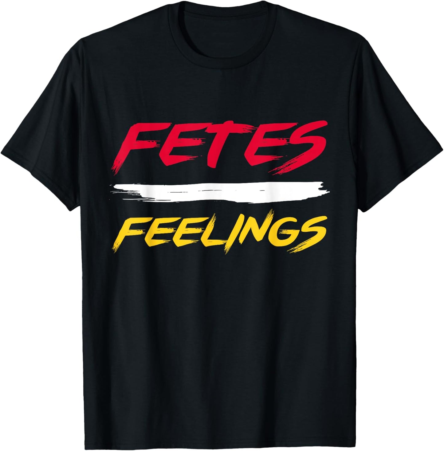 Fetes Feelings Soca Party Caribbean Carnival T-Shirt - T-Shirt | Black