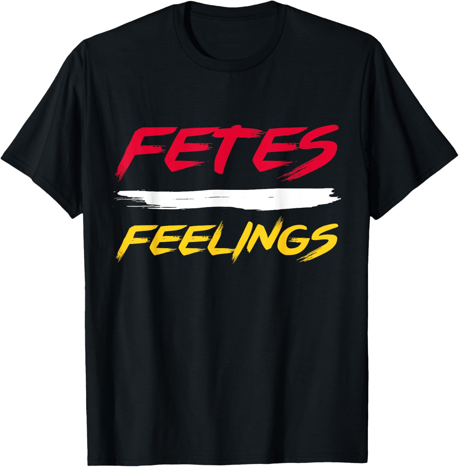 Fetes Feelings Soca Party Caribbean Carnival T-Shirt - T-Shirt | Black
