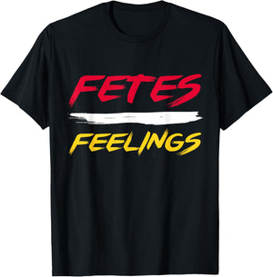Fetes Feelings Soca Party Caribbean Carnival T-Shirt - T-Shirt | Black