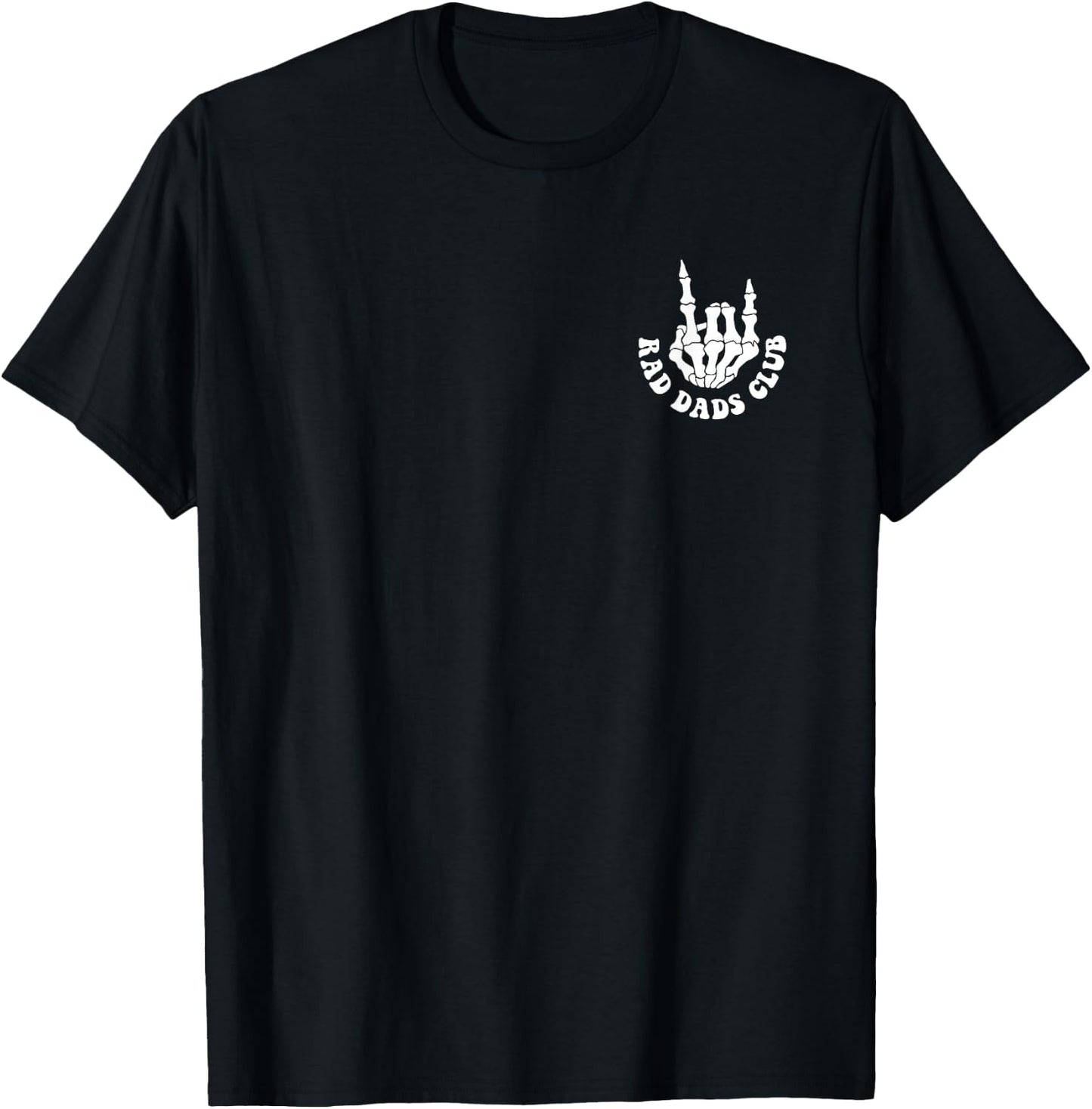 Rad Dads Club Funny Fathers Day Cool Dads Club T-Shirt - T-Shirt | Black