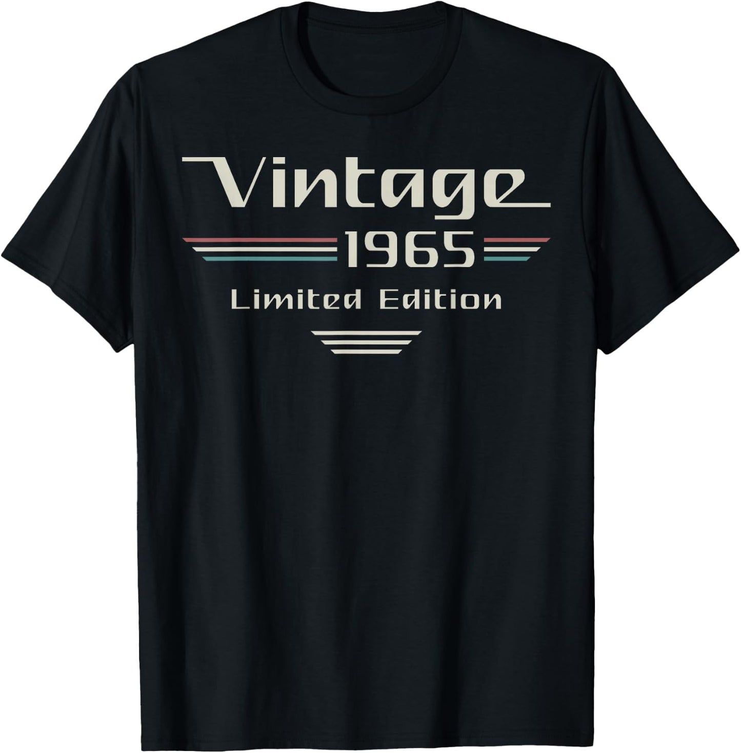 Vintage 1965 Limited Edition Classic Car 61st Birthday T-Shirt - T-Shirt | Black