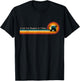 A Lot Can Happen In 3 Days Retro Stripes T-Shirt - T-Shirt | Black
