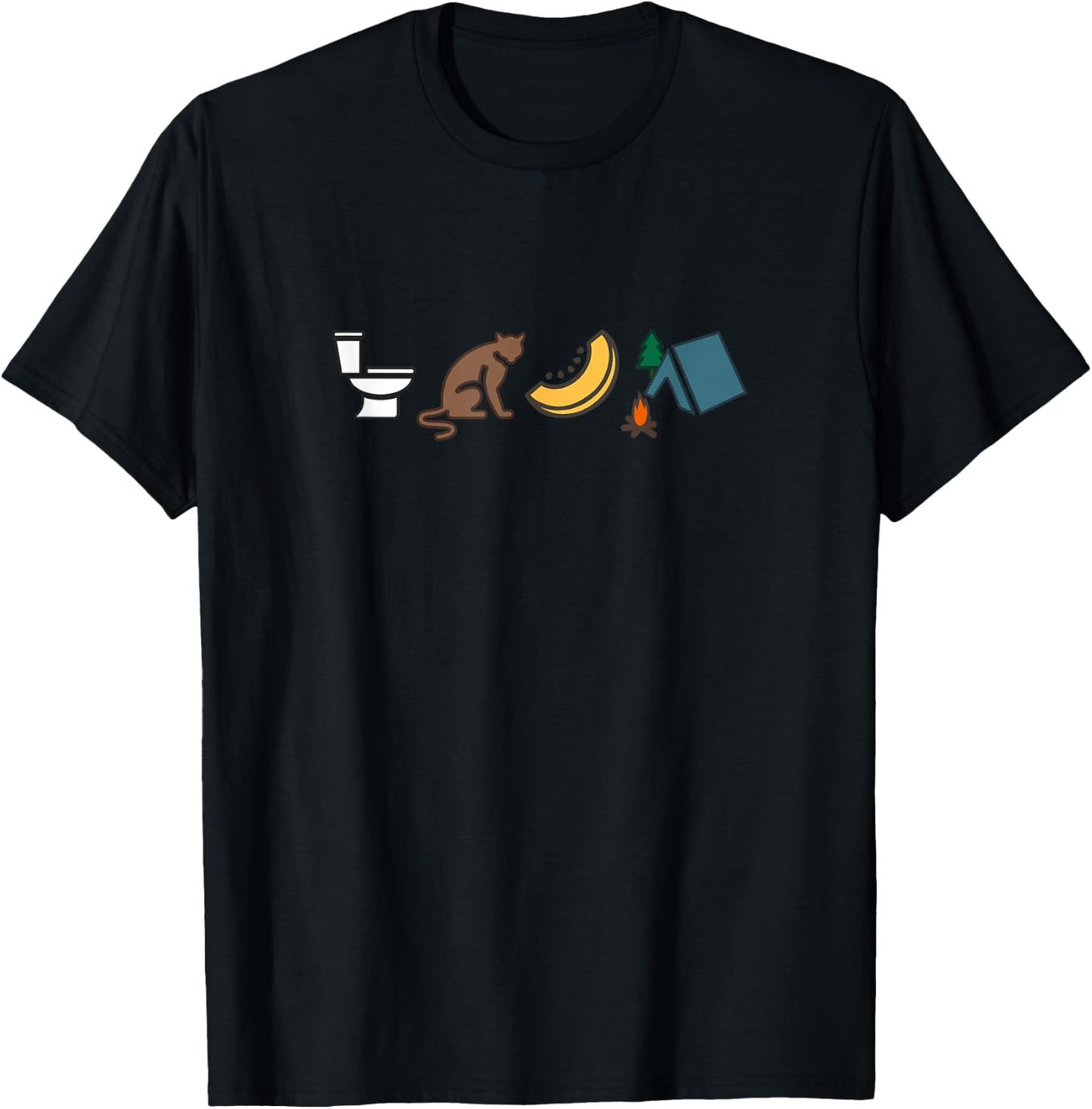 John Cougar Melon Camp T-Shirt - T-Shirt | Black