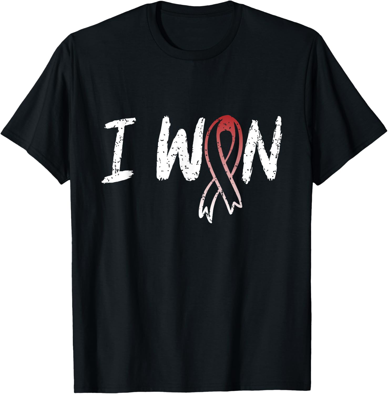Laryngeal Cancer Survivor - I Won Laryngeal Cancer Awareness T-Shirt - T-Shirt | Black
