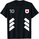 Retro10 Japan Football Japan Soccer Japan Flag T-Shirt - T-Shirt | Black