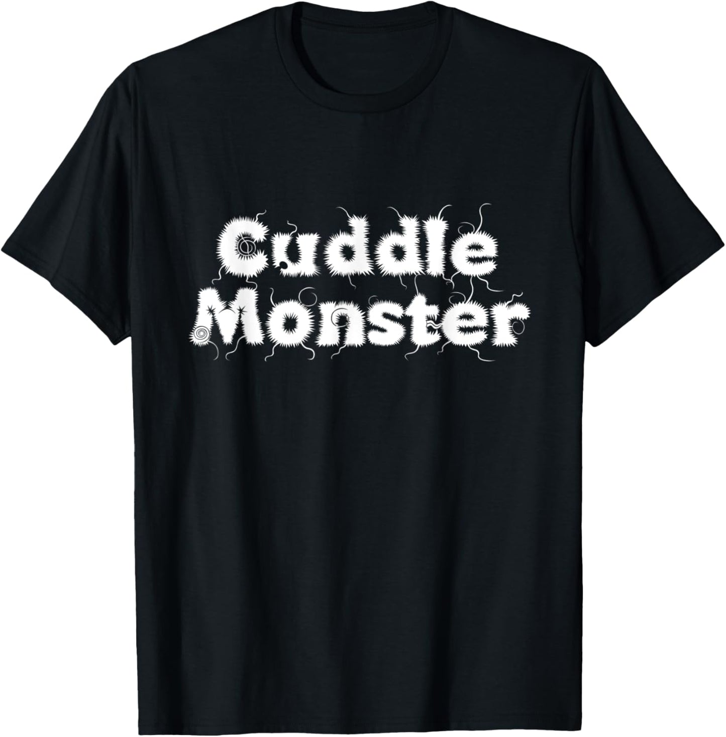 Cuddle Monster shirt love boyfriend girlfriend T-Shirt - T-Shirt | Black