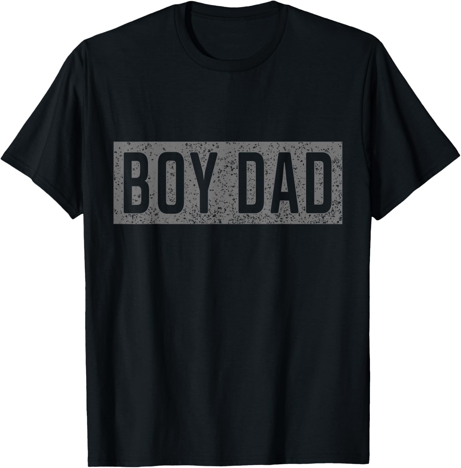 Proud Dad Of A Boy Funny Shirt For Dad Fathers Day T-Shirt - T-Shirt | Black