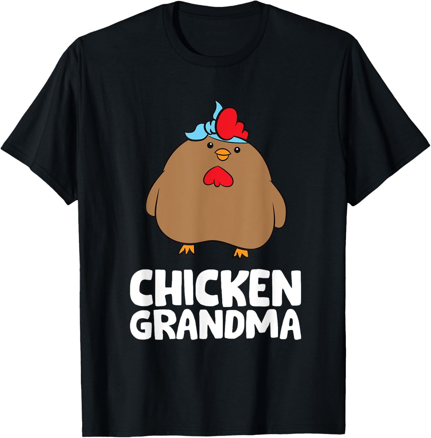 Chicken Grandma T-Shirt - T-Shirt | Black