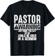 Anything You Say Or Do Could be Used in a Sermon Funny T-Shirt - T-Shirt | Black